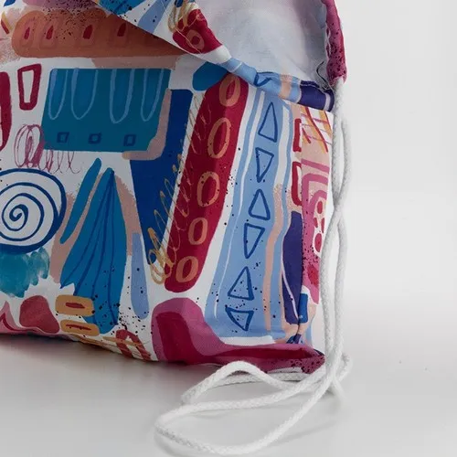 SAC À DOS EN COTON PERSONNALISABLE