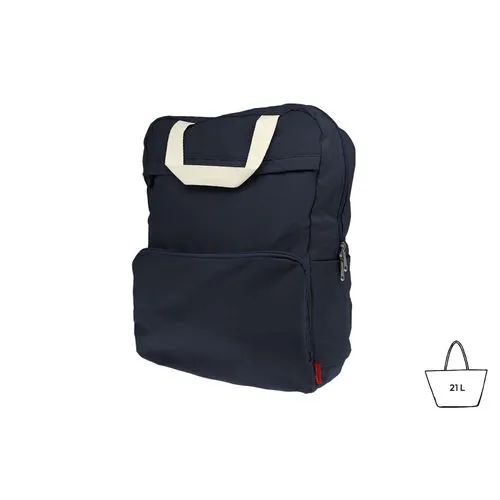 Sac à dos pliable 'Cordoba', polycoton bleu nuit