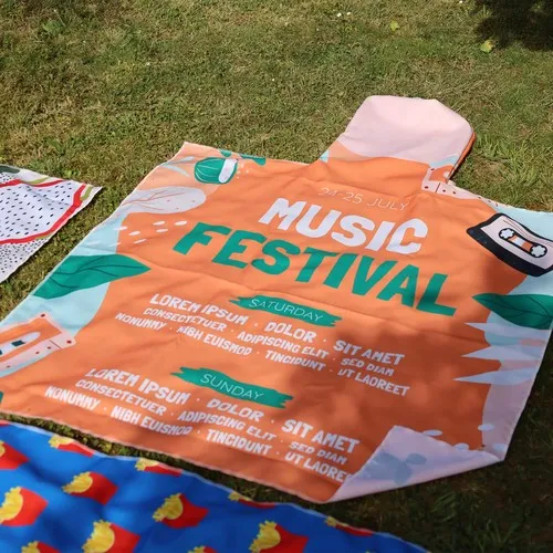 SAC À DOS SERVIETTE DE PIQUE-NIQUE PERSONNALISABLE