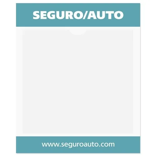 SAC AUTO-JOINT 9,5X11,5CM PERSONNALISABLE