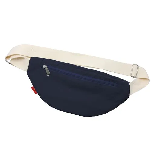 Sac banane 'Malaga', polycoton bleu nuit