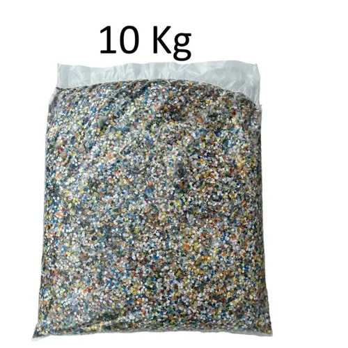 Sac de 10 kgs confettis multicolores  Carnaval