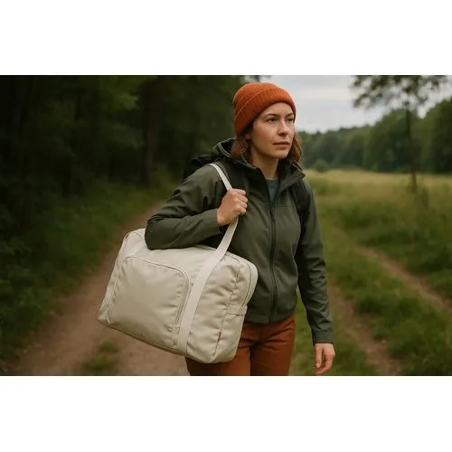 Sac de voyage pliable 'Tenerife', polycoton beige