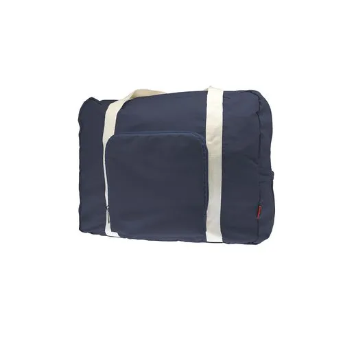 Sac de voyage pliable 'Tenerife', polycoton bleu nuit