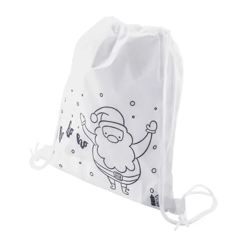 Sac piscine de Noël à colorier Julfar Bag B