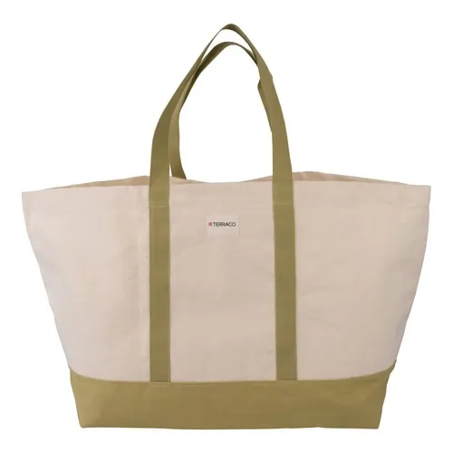 Sac plage en coton avec 1 poche