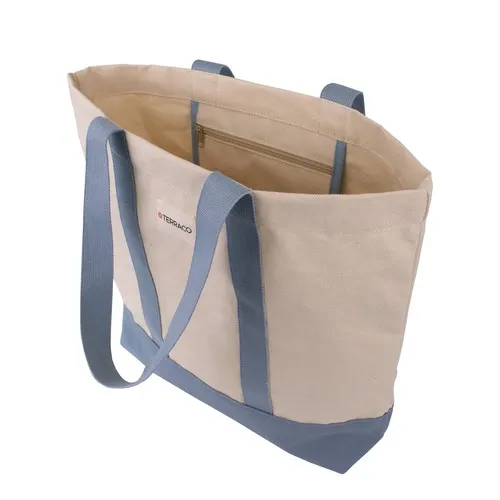 Sac plage en coton avec 1 poche