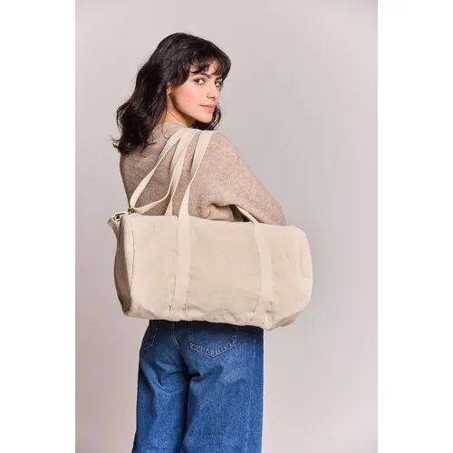 SAC POLOCHON SAM AVEC BANDOULIÈRE JUTE