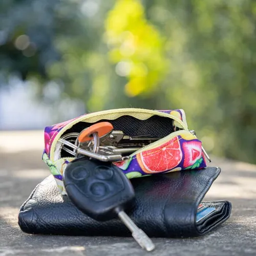 SAC PORTE-CLÉS PERSONNALISABLE