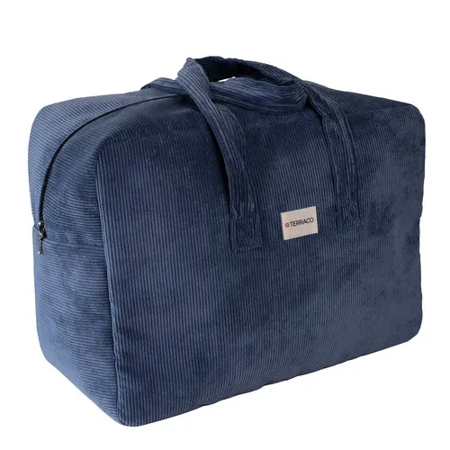 Sac weekend en velours côtelé ou coton