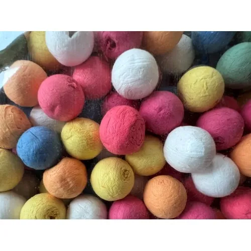 Sachet de 200 boules papier MULTICOLOR