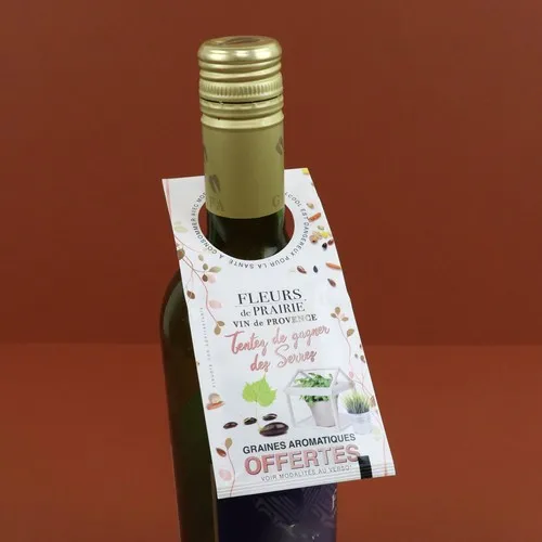 Sachet graines bouteille