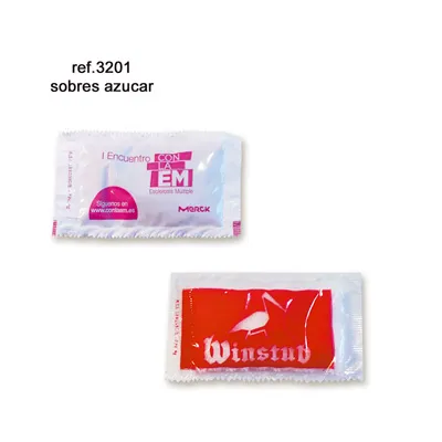 Sachets avec sucre