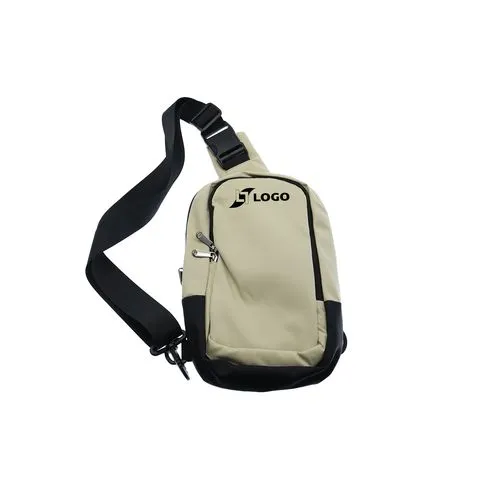 Sacoche bandoulière 'Almeria', polycoton beige