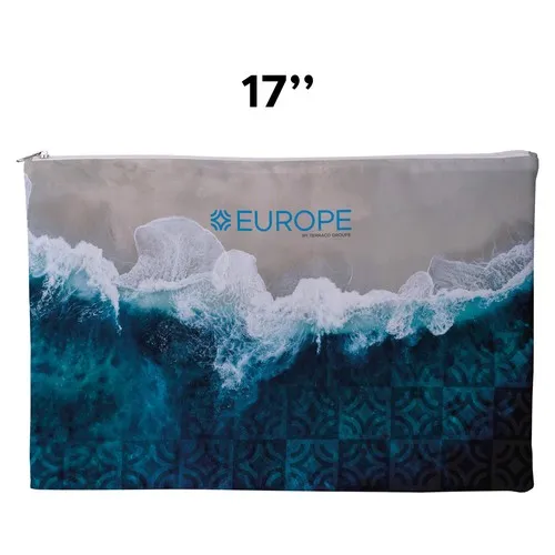 Sacoche ordinateur 17" polyester recyclé