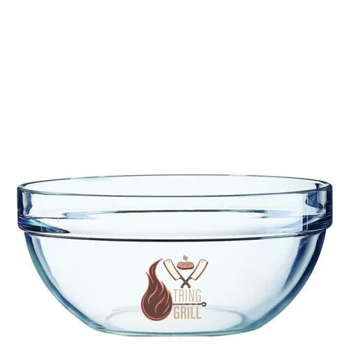 Saladier empilable en verre (230mm)