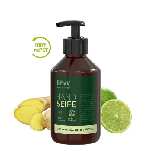 Savon Liquide Gingembre-Citron Vert, 250 ml, Body Label (R-PET)