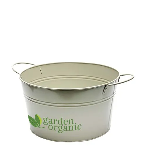 Seau à glace rond en acier inoxydable (15 litres) - Discountinued