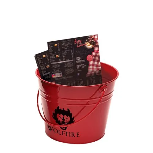 Seau galvanisé coloré (5 Litre) **