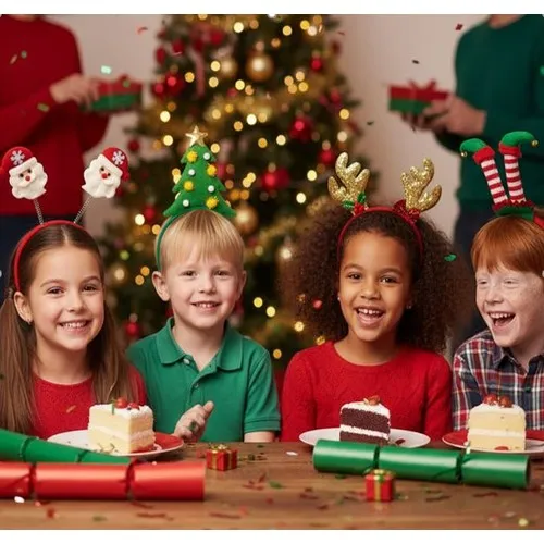 Serre-tête SANTA 4 modèles assortis