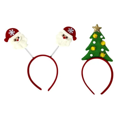 Serre-tête SANTA 4 modèles assortis
