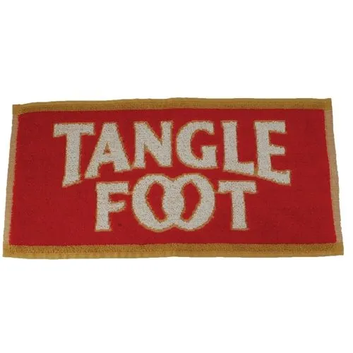 Serviette de bar tissée