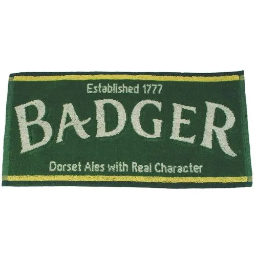 Serviette de bar tissée