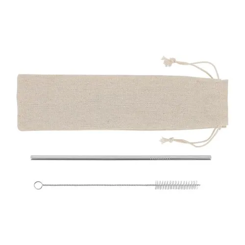 SET 1 PAILLE+ POCHETTE+ BROSSE