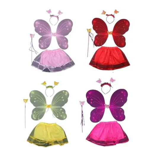 SET 4 pièces AILE PAPILLON GIRLY