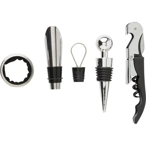 Set à vin dans un écrin en PU aspect liège Milana