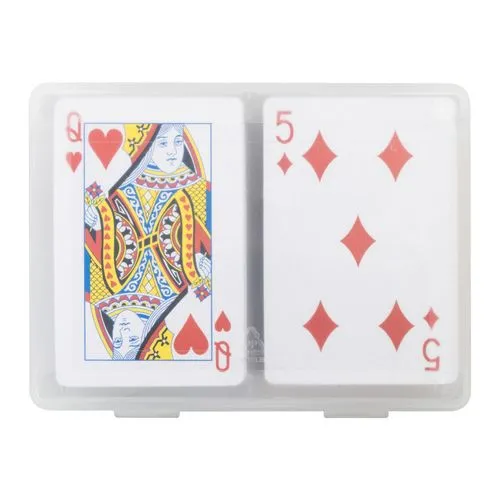 Set de 2 jeux de cartes Canasta