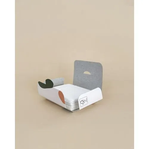 Set de 4 mouchoirs dans un étui de carton