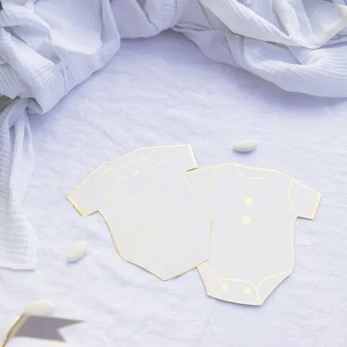 SET DE 8 CARTES DE PRONOSTICS GENDER REVEAL