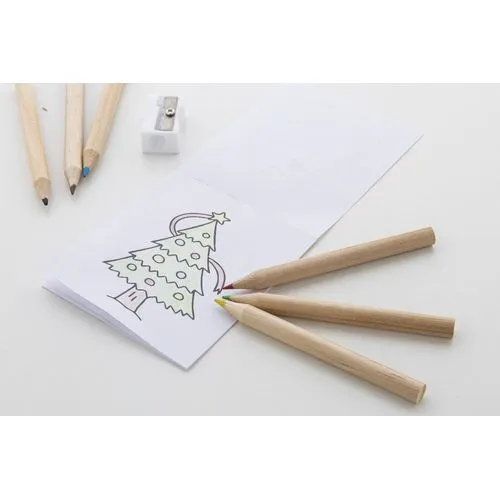 set de coloriage de Noël Jolably