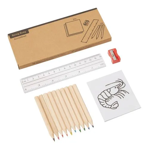 Set de crayons de couleur BEING BUSY