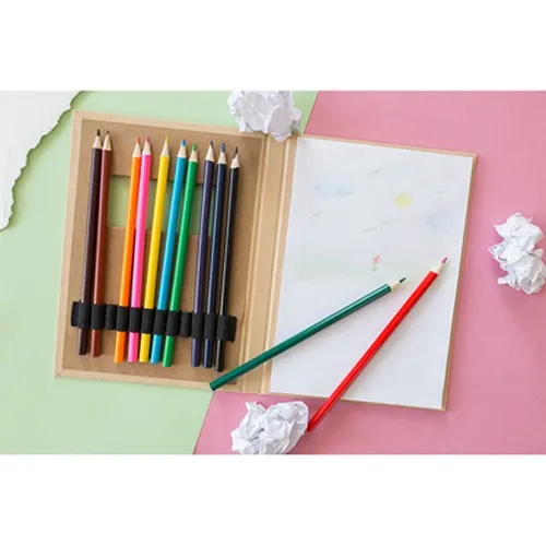 Set de crayons de couleur, carnet de notes | Paddy