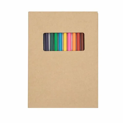 Set de crayons de couleur, carnet de notes | Paddy