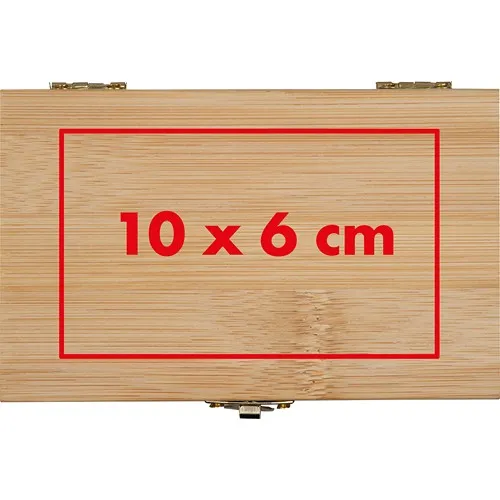 Set de glaçons dans une boîte en bambou EWA