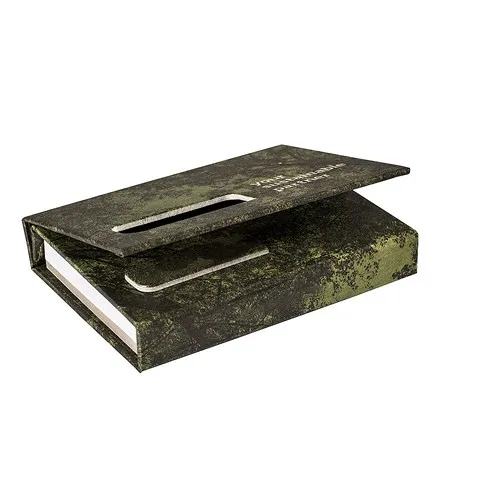 Set de notes adhésives éco avec couverture kraft découpée