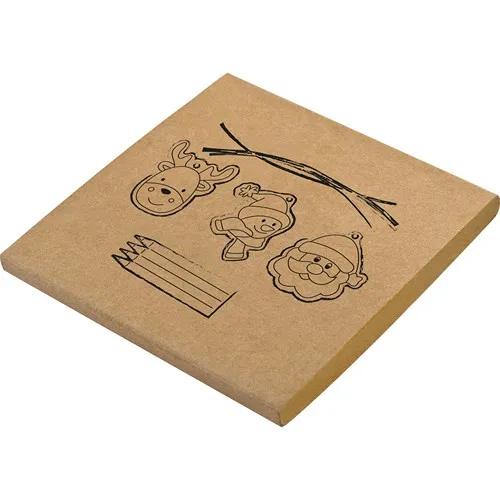 Set de peinture pendentif sapin de Noël PABLO