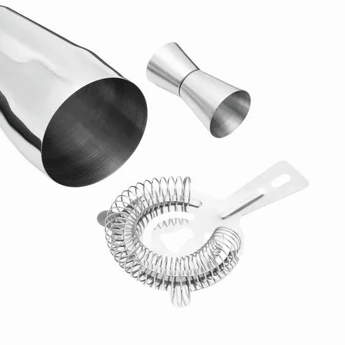 Set de shaker cocktail en acier inoxydable BARKEEPER