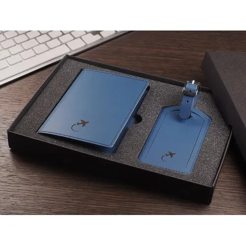 Set d'étiquettes de passeport et de bagage 2