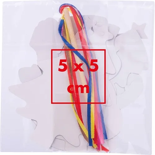 Set dornements en papier à gratter à suspendre PROKOP