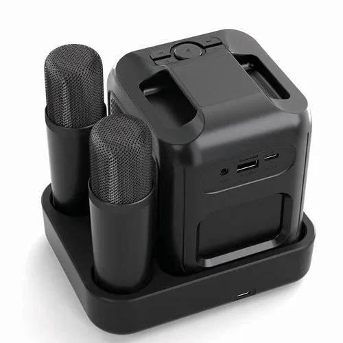 Set karaoké avec double micro en plastique RCS SingVIBE