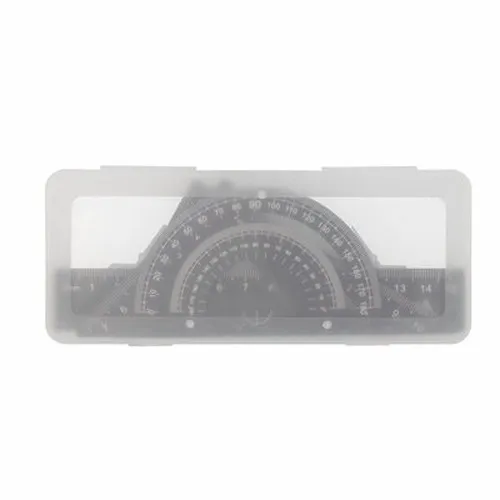 Set scolaire, règle, 2 équerres et rapporteur | Kaulana