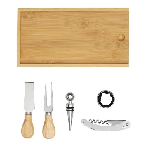 Set vin et fromage BAMBOO WINE