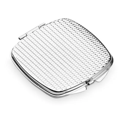 SHIMMER. Double miroir de sac à main en métal