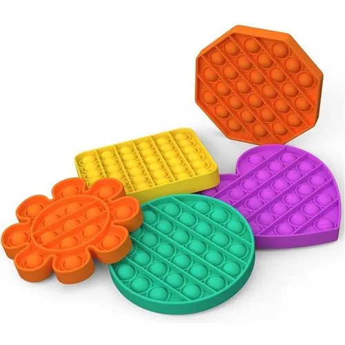 Silicone Sensory Fidget Bubble Pop façons spéciales