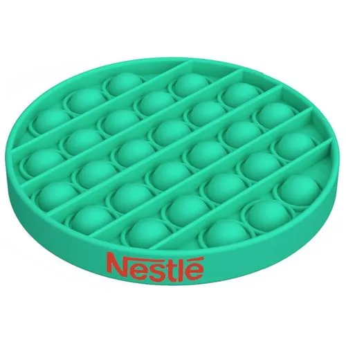 Silicone Sensory Fidget Bubble Pop rond