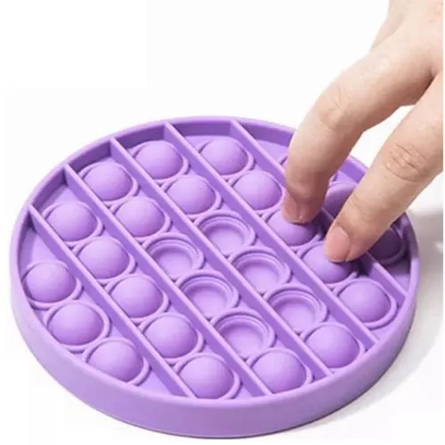 Silicone Sensory Fidget Bubble Pop rond